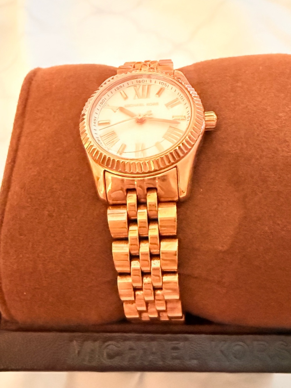 Michael Kors Rose Gold Tone Women's Bracelet Watch